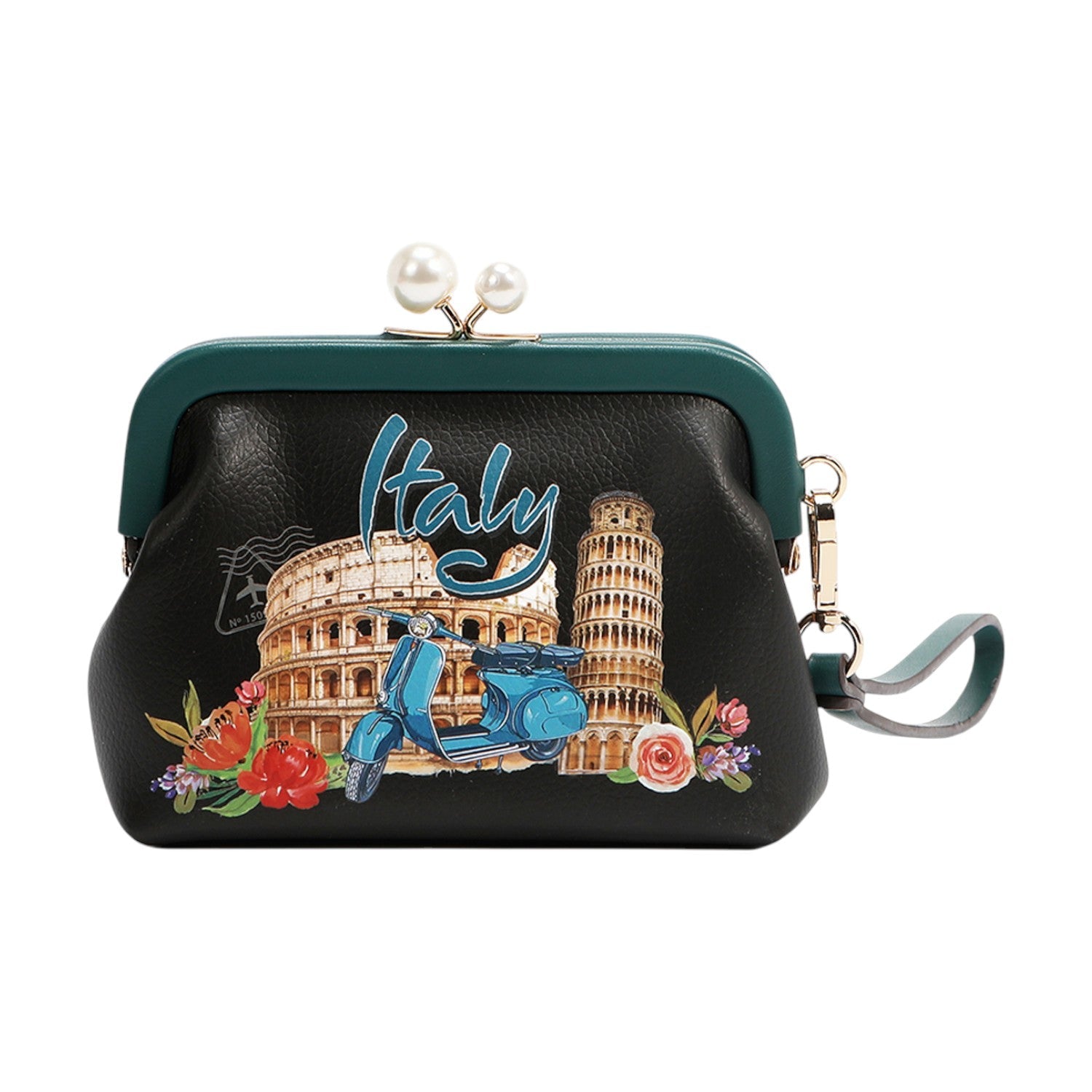 Monedero boquilla Nicole Lee Martha Travels Italy - KimondoShop