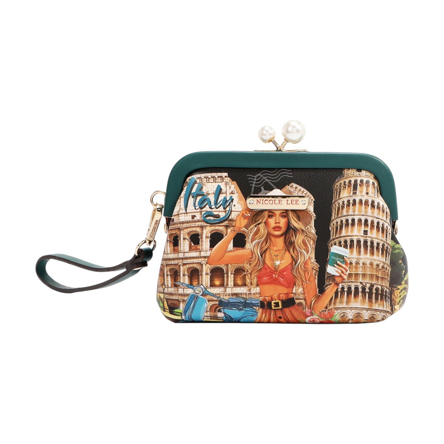 Monedero boquilla Nicole Lee Martha Travels Italy - KimondoShop