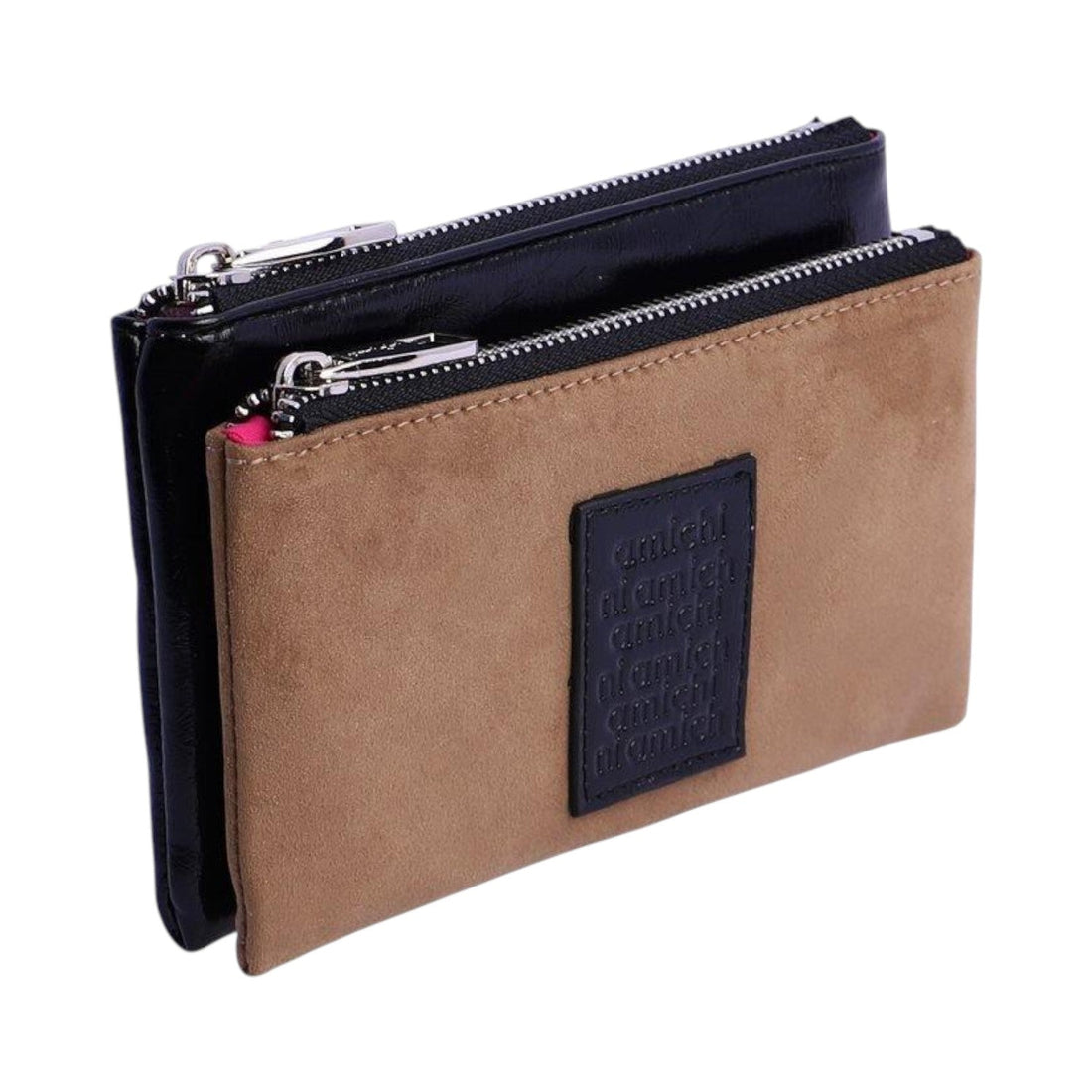 Monedero doble Amichi Aura Negro - KimondoShop