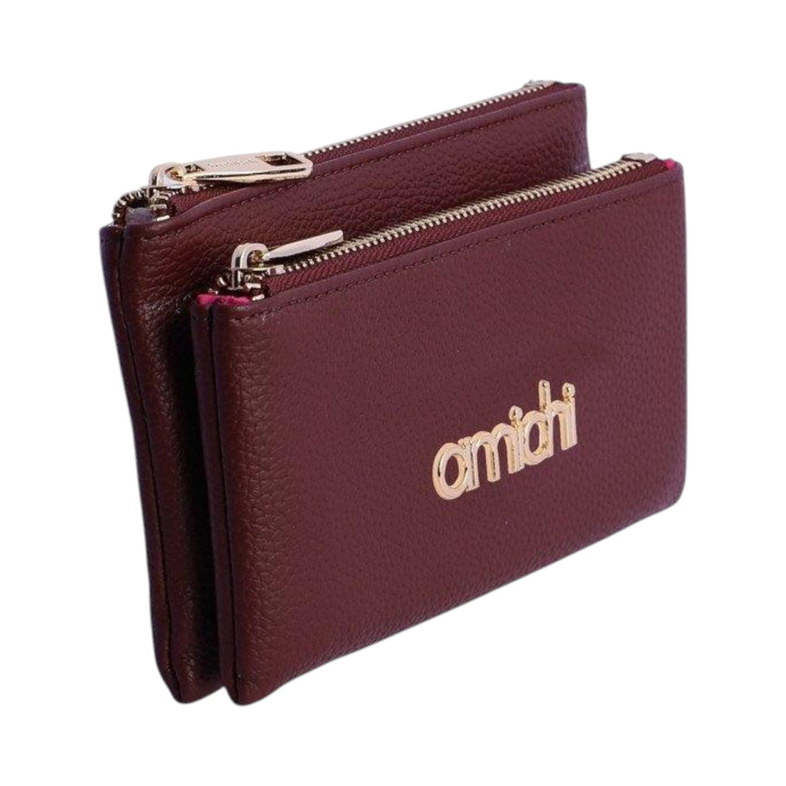 Monedero doble Amichi Calipso Burdeos - KimondoShop