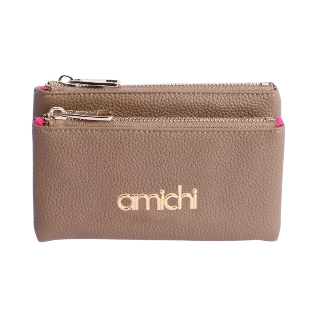 Monedero doble Amichi Calipso Moca - KimondoShop