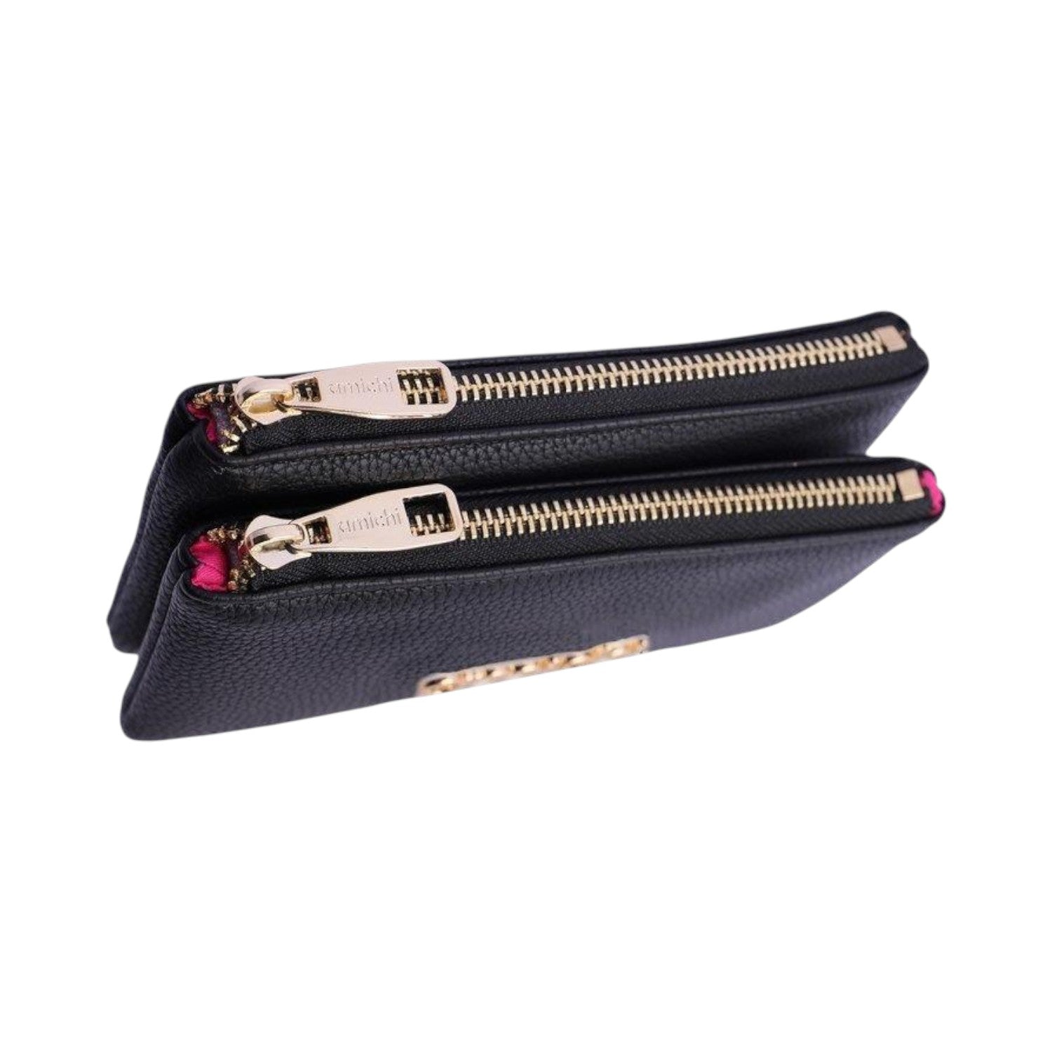 Monedero doble Amichi Calipso Negro - KimondoShop