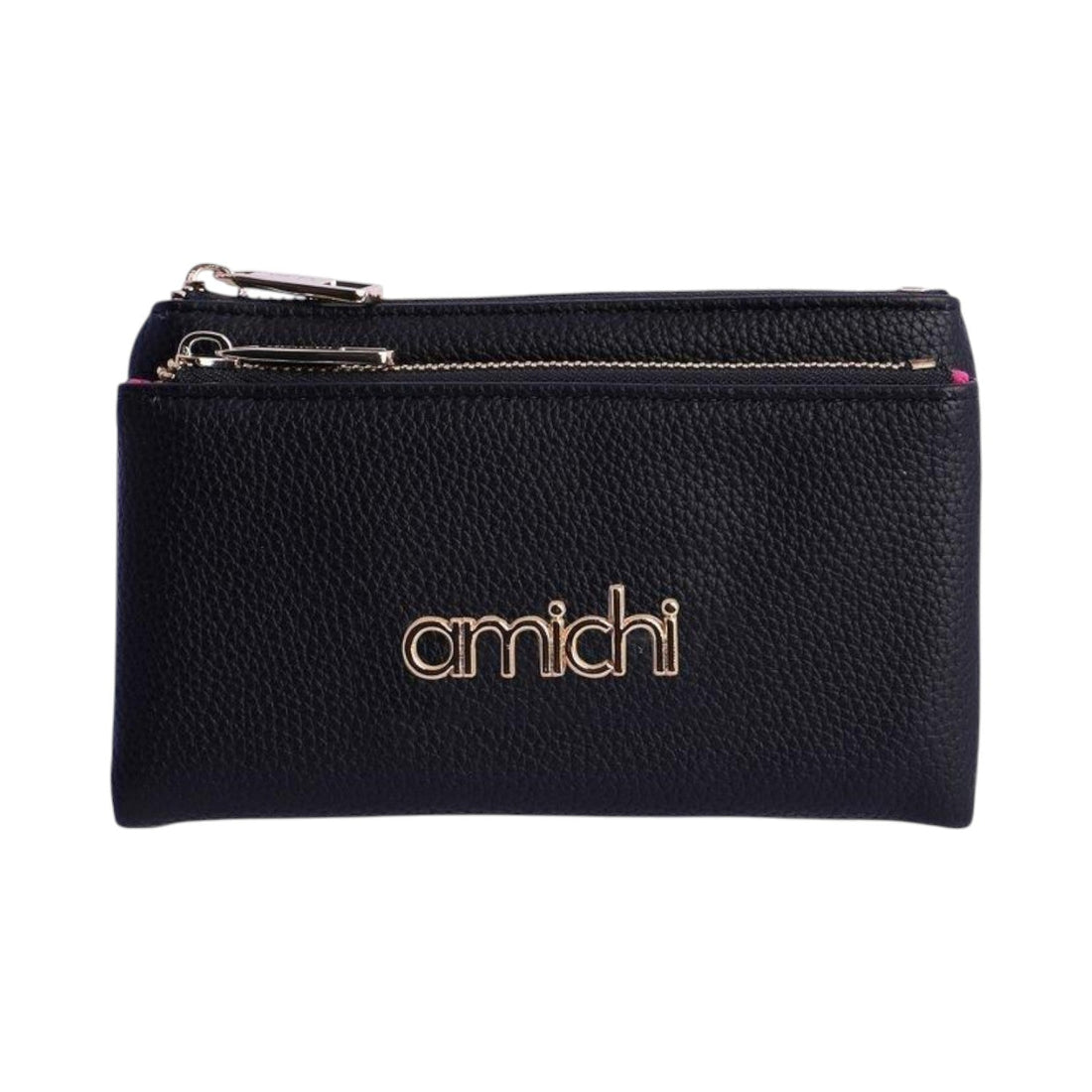Monedero doble Amichi Calipso Negro - KimondoShop