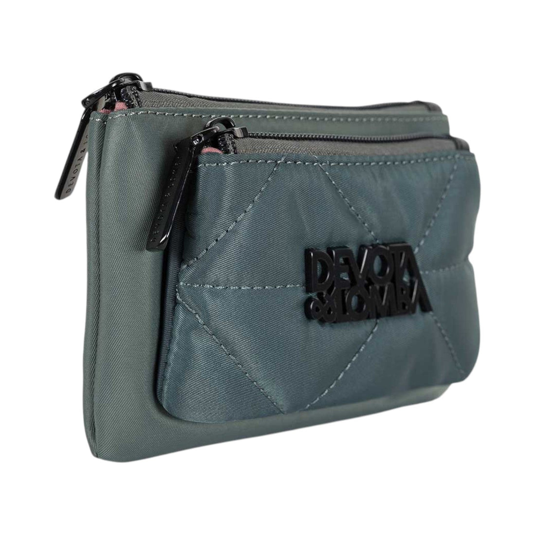Monedero doble Devota & Lomba Frame Verde - KimondoShop