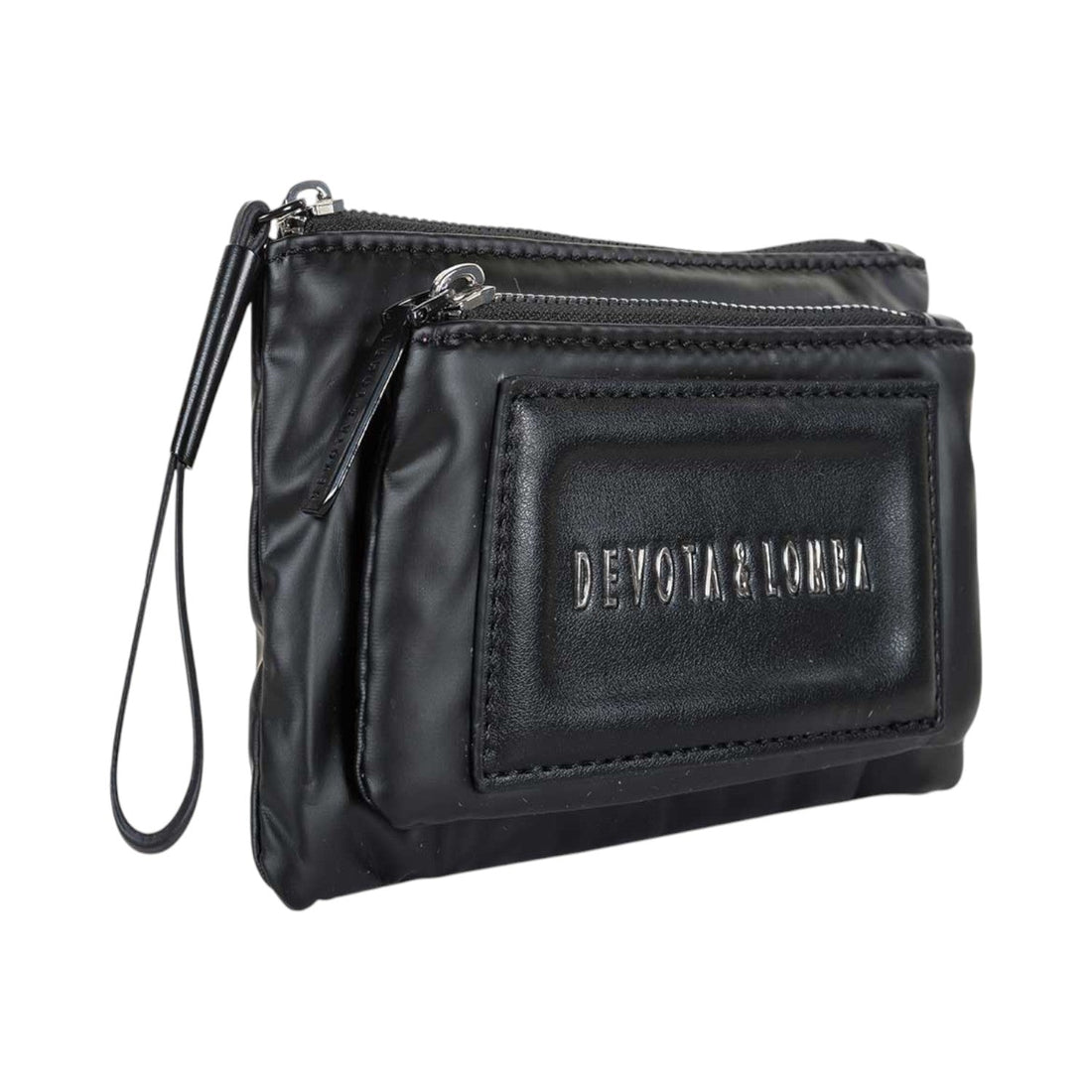 Monedero doble Devota & Lomba Sunrise Negro - KimondoShop