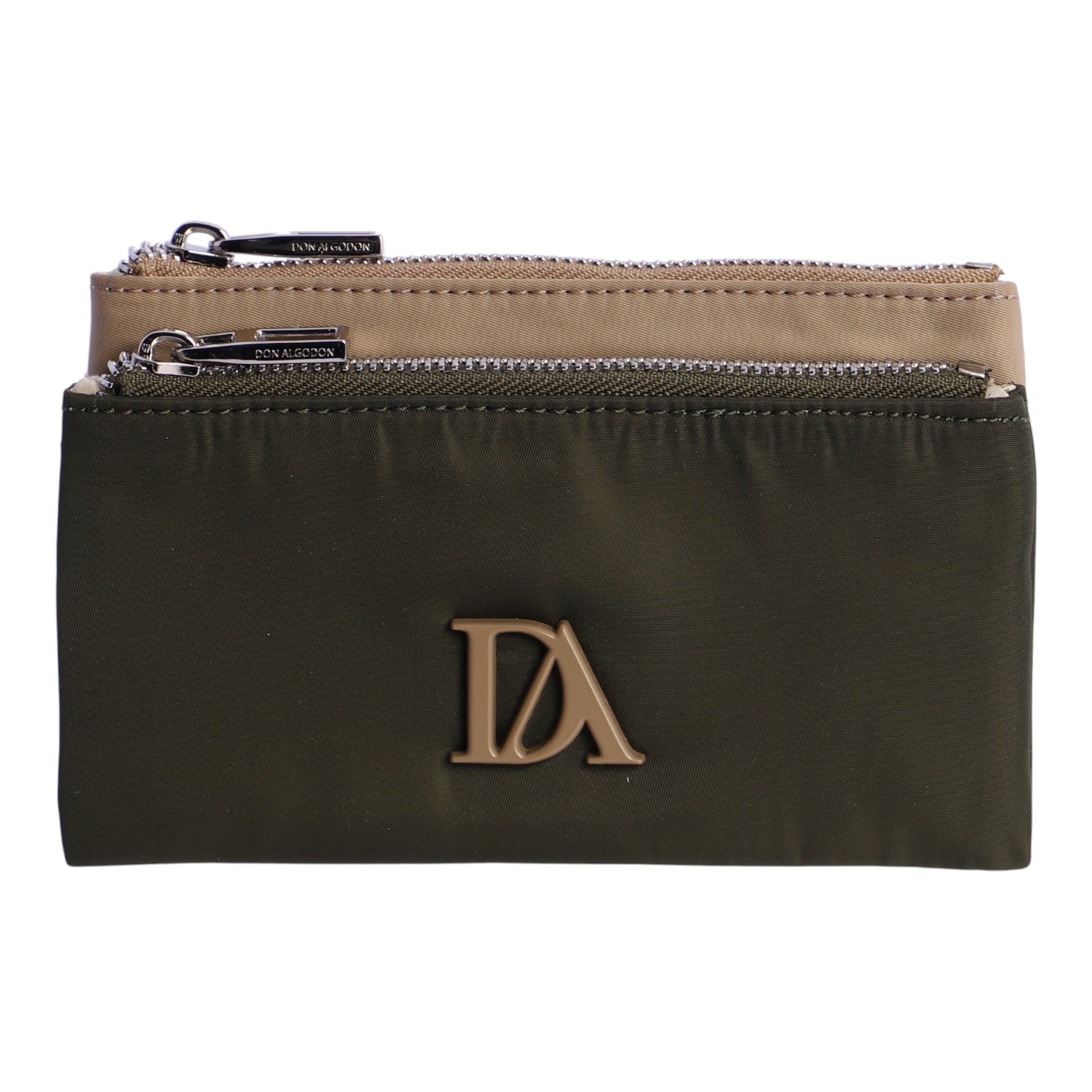 Monedero doble Don Algodon Esencia Infinita Kaki - KimondoShop