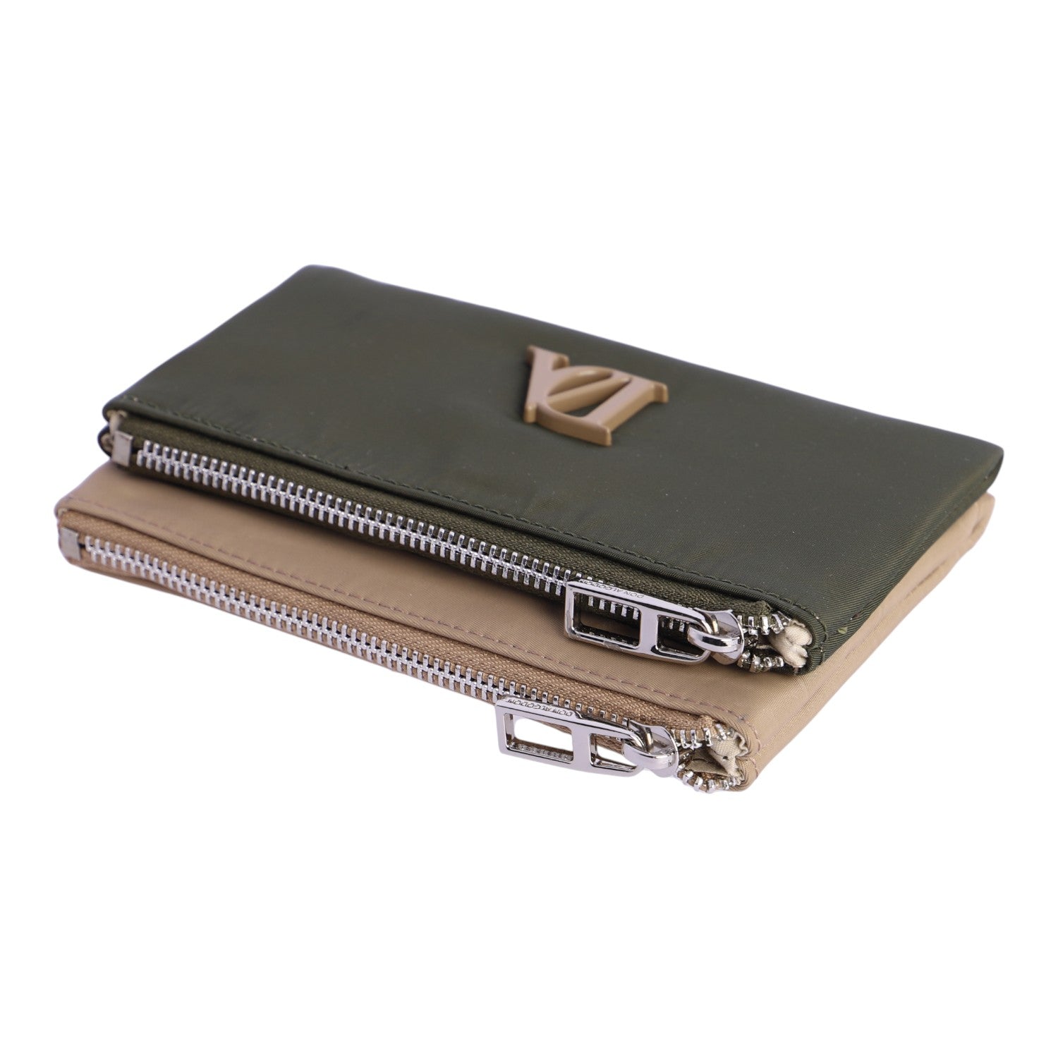 Monedero doble Don Algodon Esencia Infinita Kaki - KimondoShop