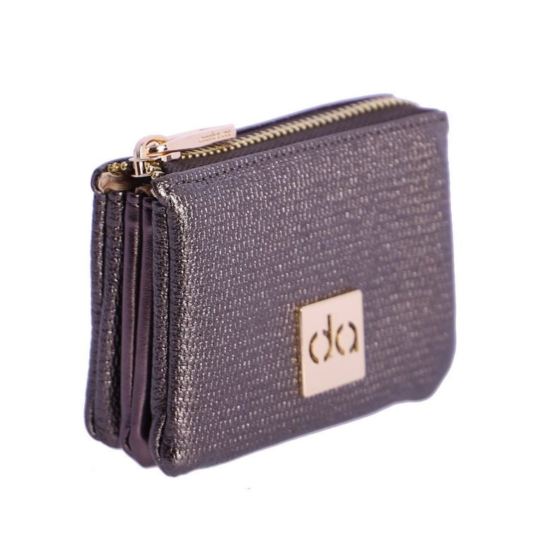 Monedero Don Algodon Metallic Marrón - KimondoShop