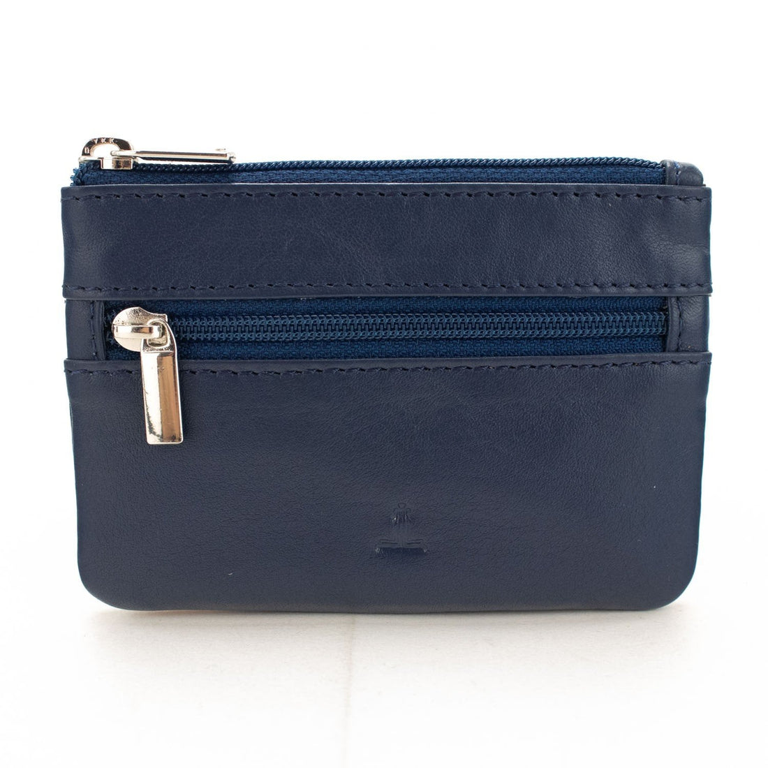 Monedero Piel Basics JL Piel Azul - KimondoShop