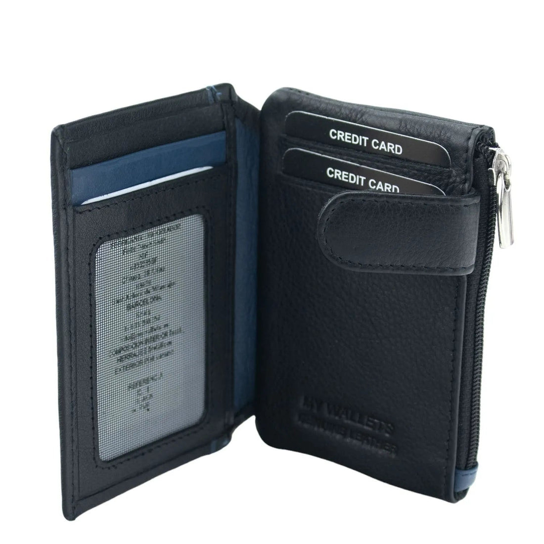 Monedero tarjetero MyWallets Blue line - KimondoShop