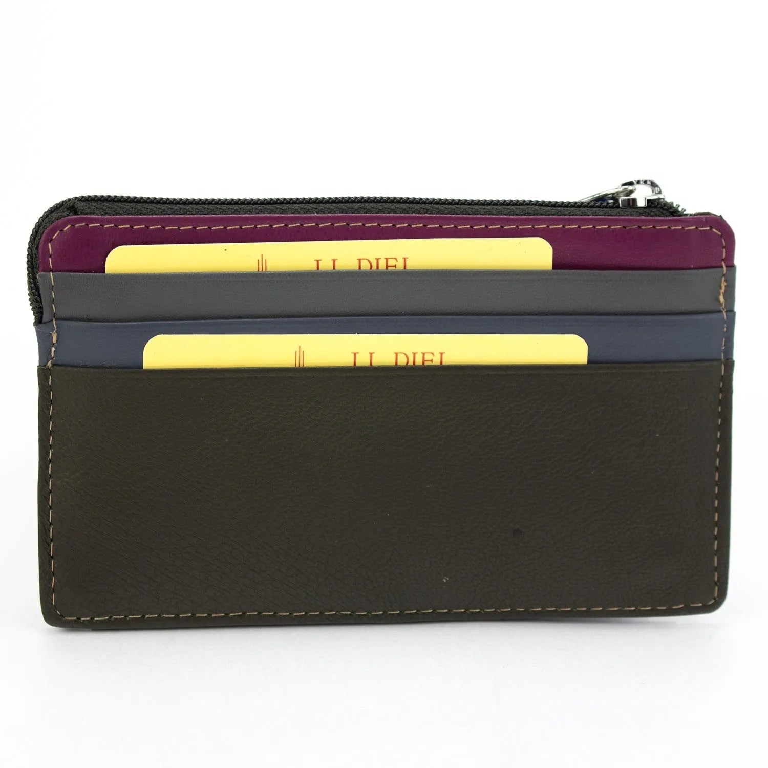 Monedero tarjetero Piel Basics JL Piel - KimondoShop