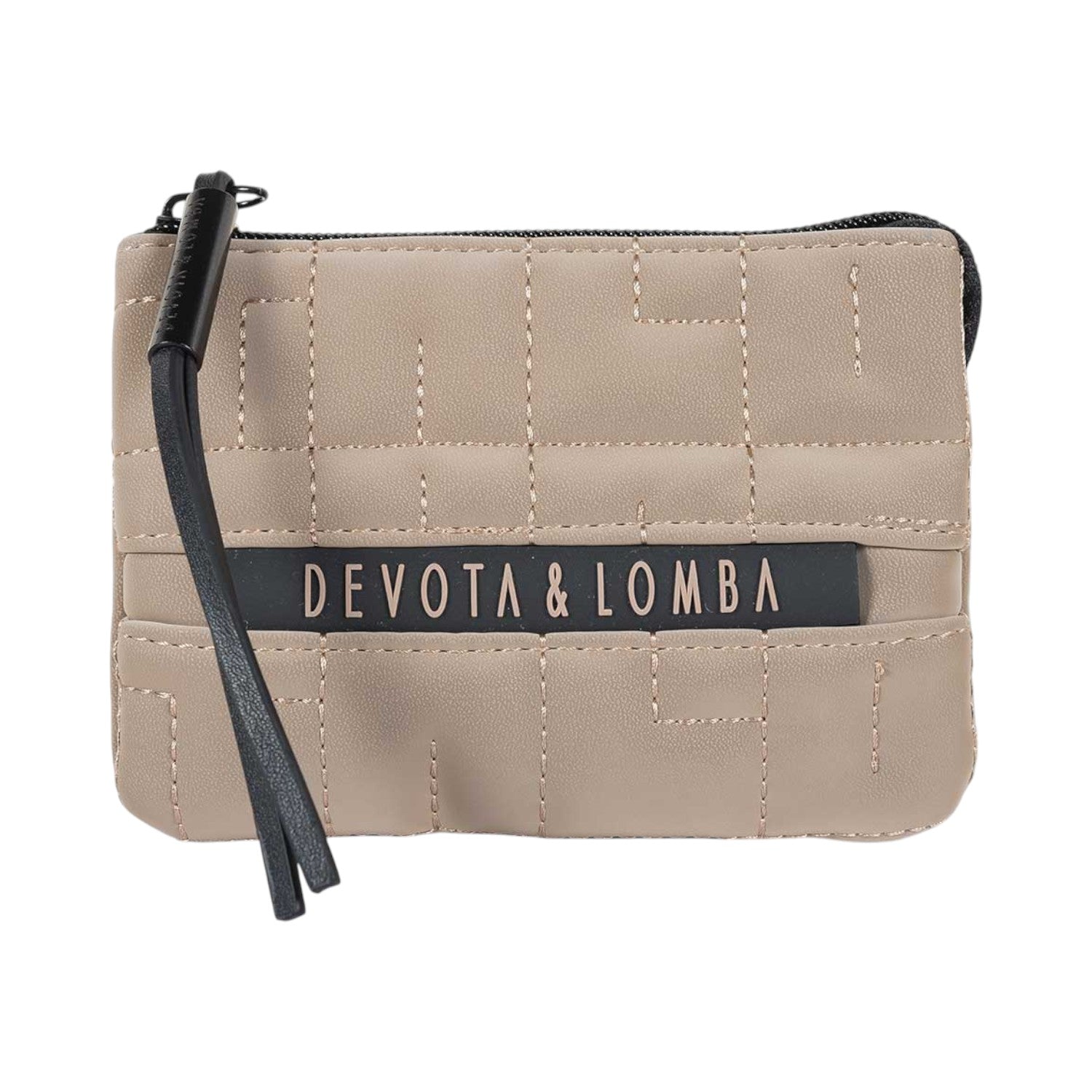 Monedero triple Devota & Lomba Master Taupe - KimondoShop
