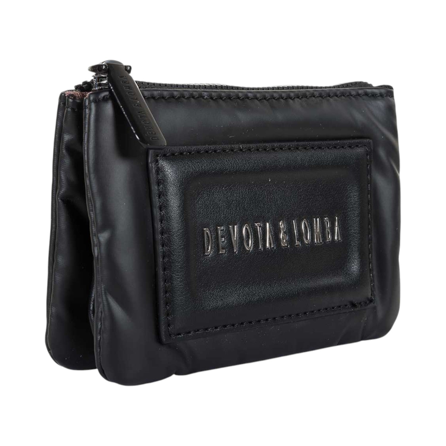 Monedero triple Devota & Lomba Sunrise Negro - KimondoShop