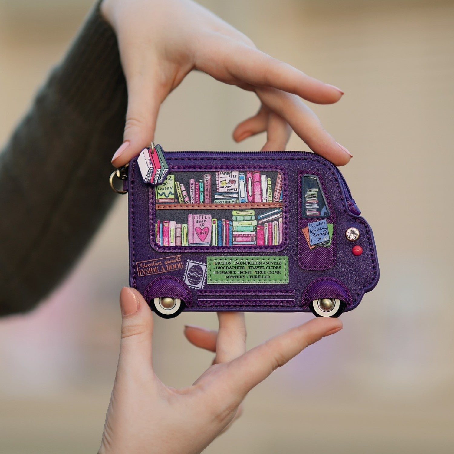 Monedero Vendula Travelling Library - KimondoShop