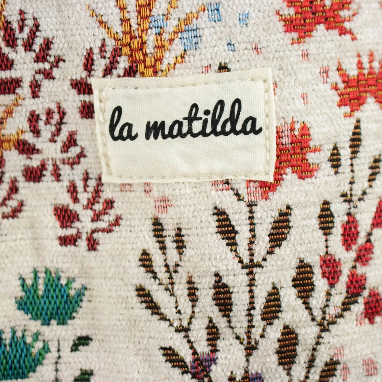 Neceser grande La Matilda Vichy Print Floral - KimondoShop