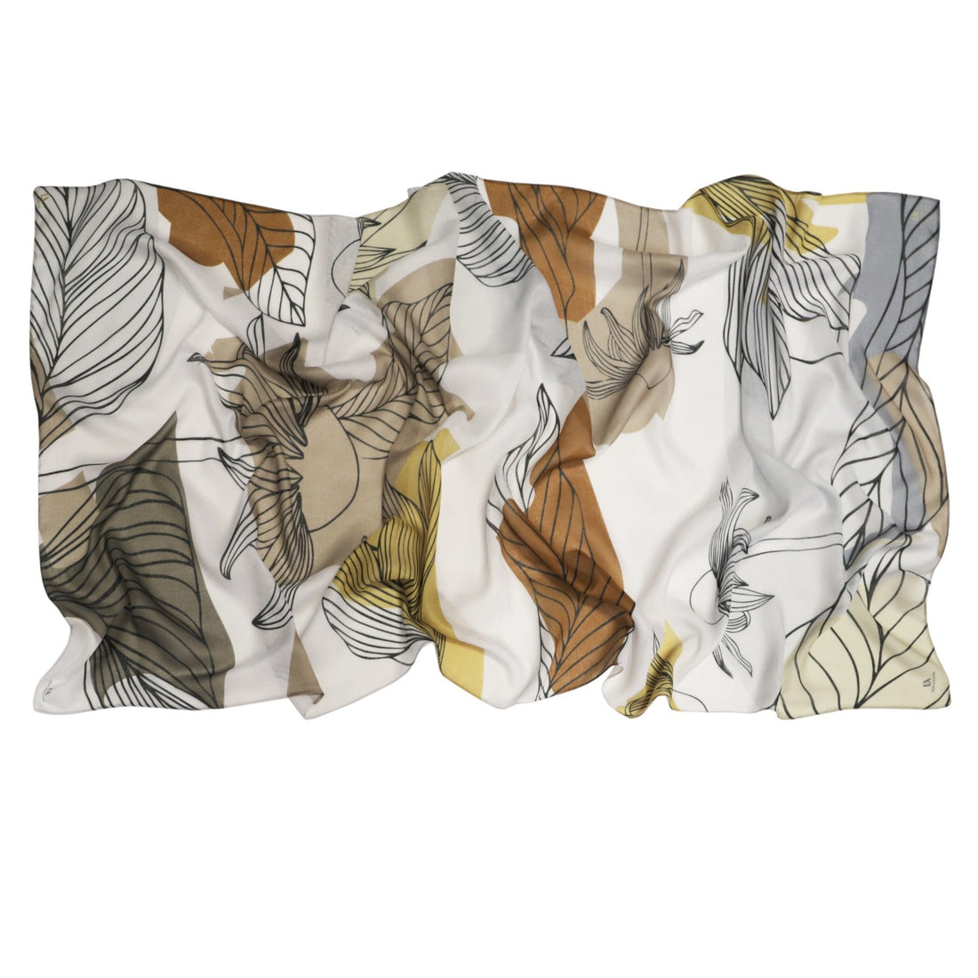 Pañuelo Don Algodon Hojas - KimondoShop