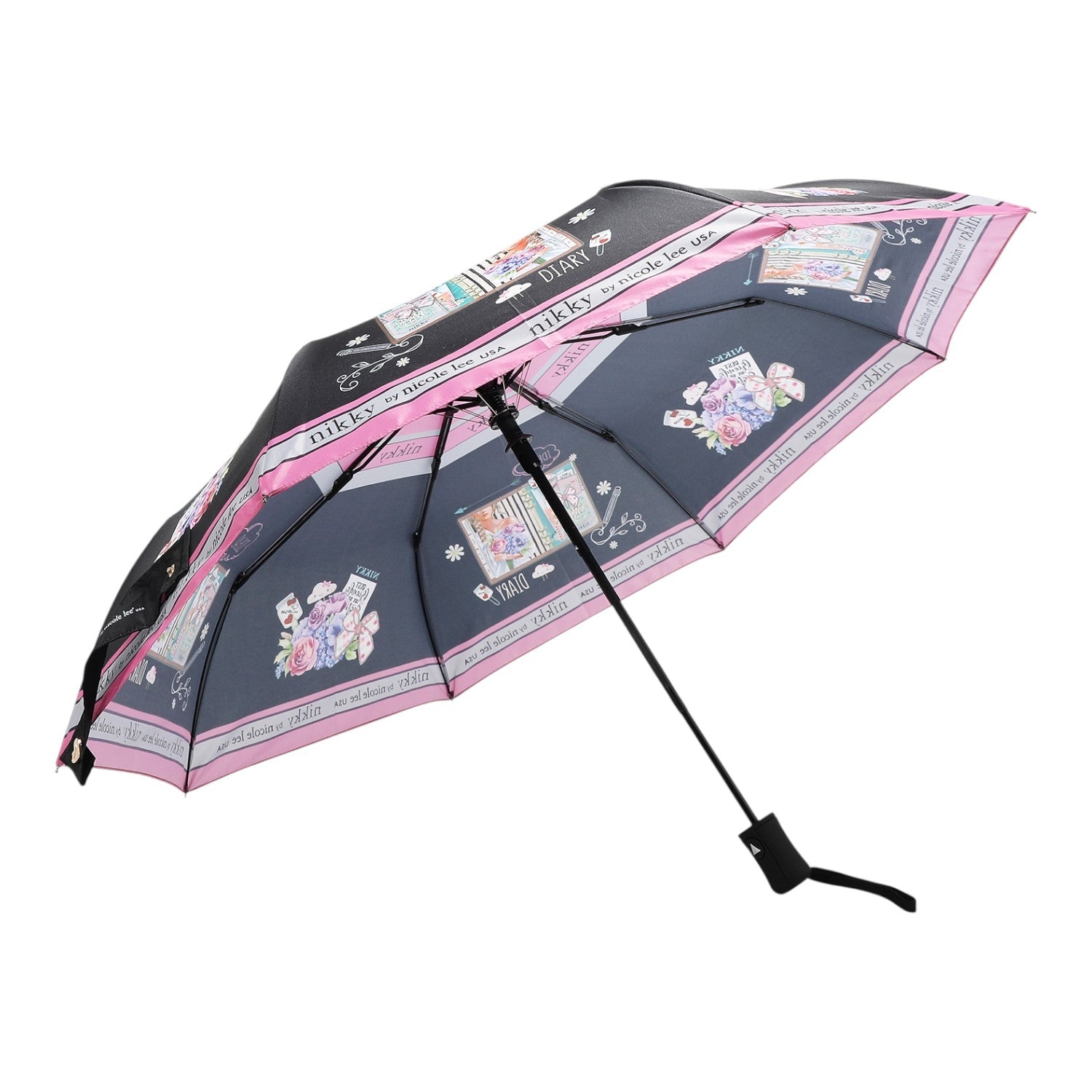 Paraguas plegable automático Nikky Nostalgia - KimondoShop