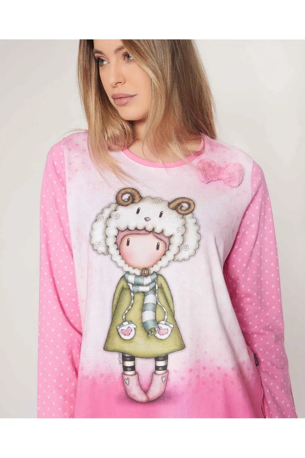 Pijama mujer Gorjuss Lambkins - KimondoShop