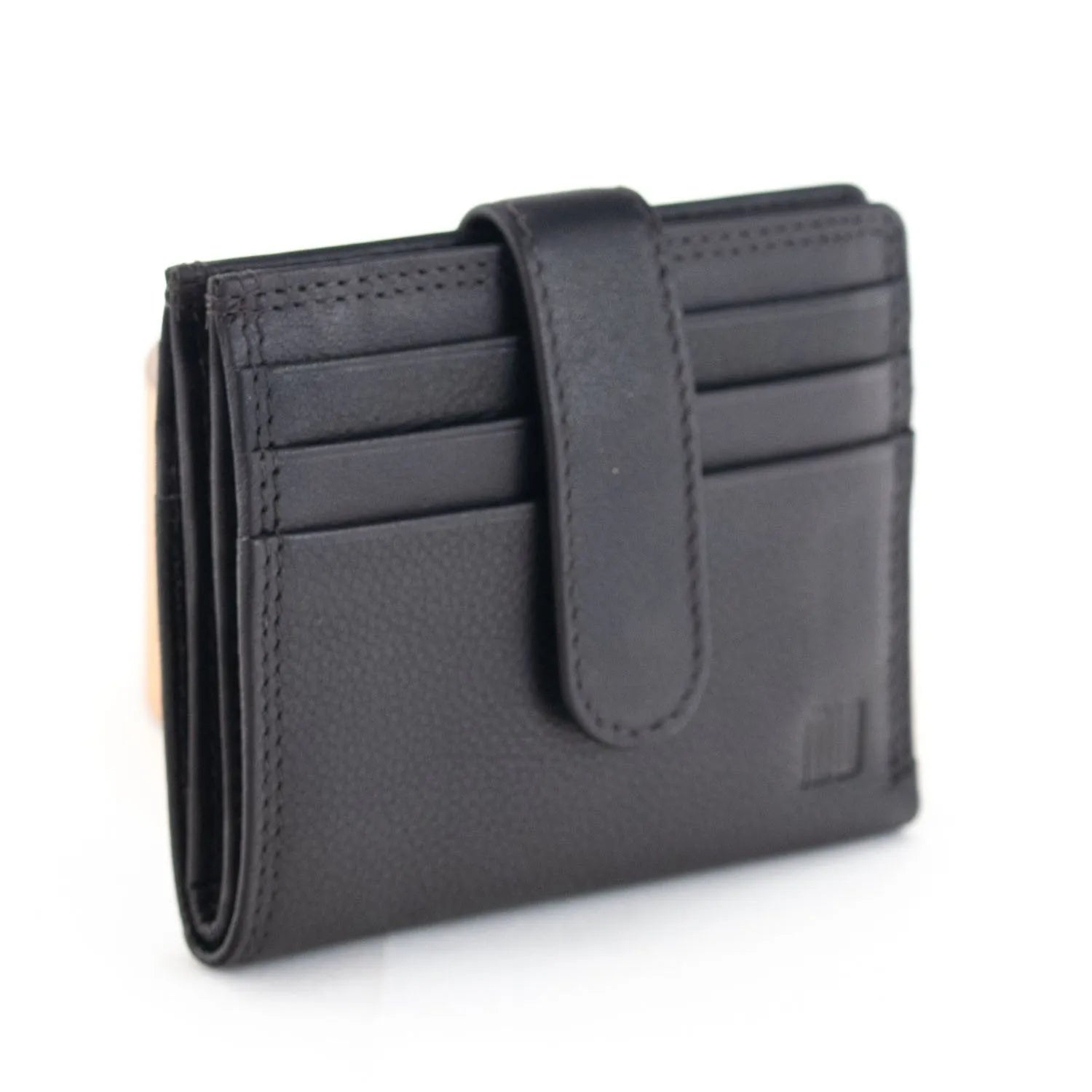 Tarjetero con broche MyWallets en piel Classic - KimondoShop