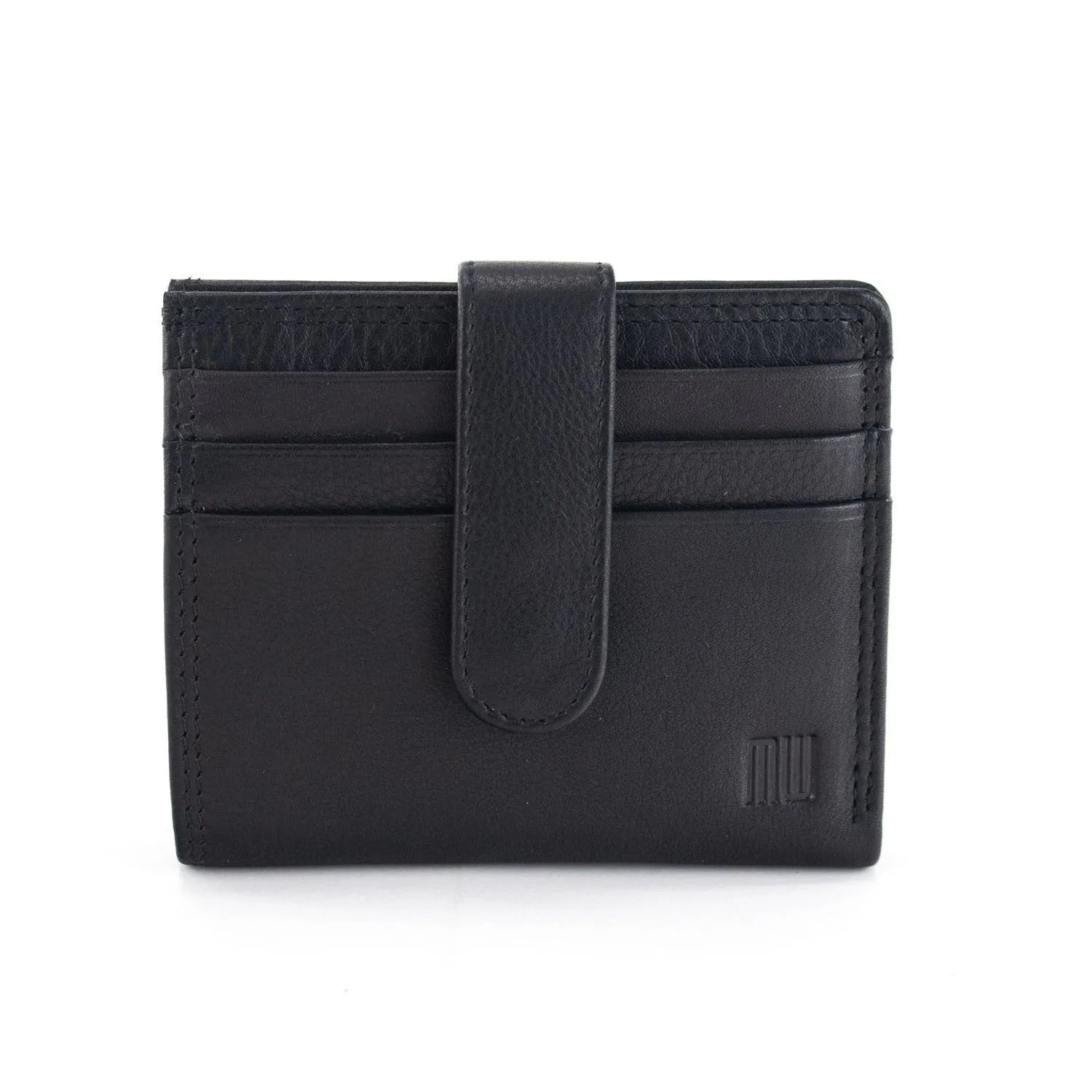 Tarjetero con broche MyWallets en piel Classic - KimondoShop