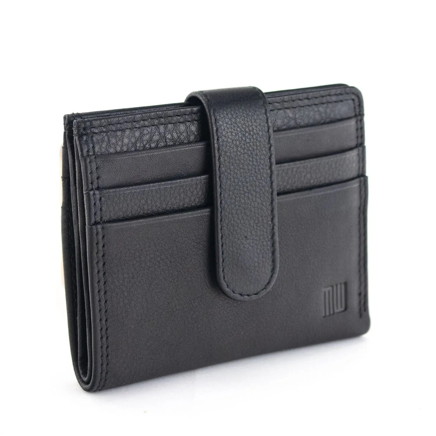 Tarjetero con broche MyWallets en piel Classic - KimondoShop