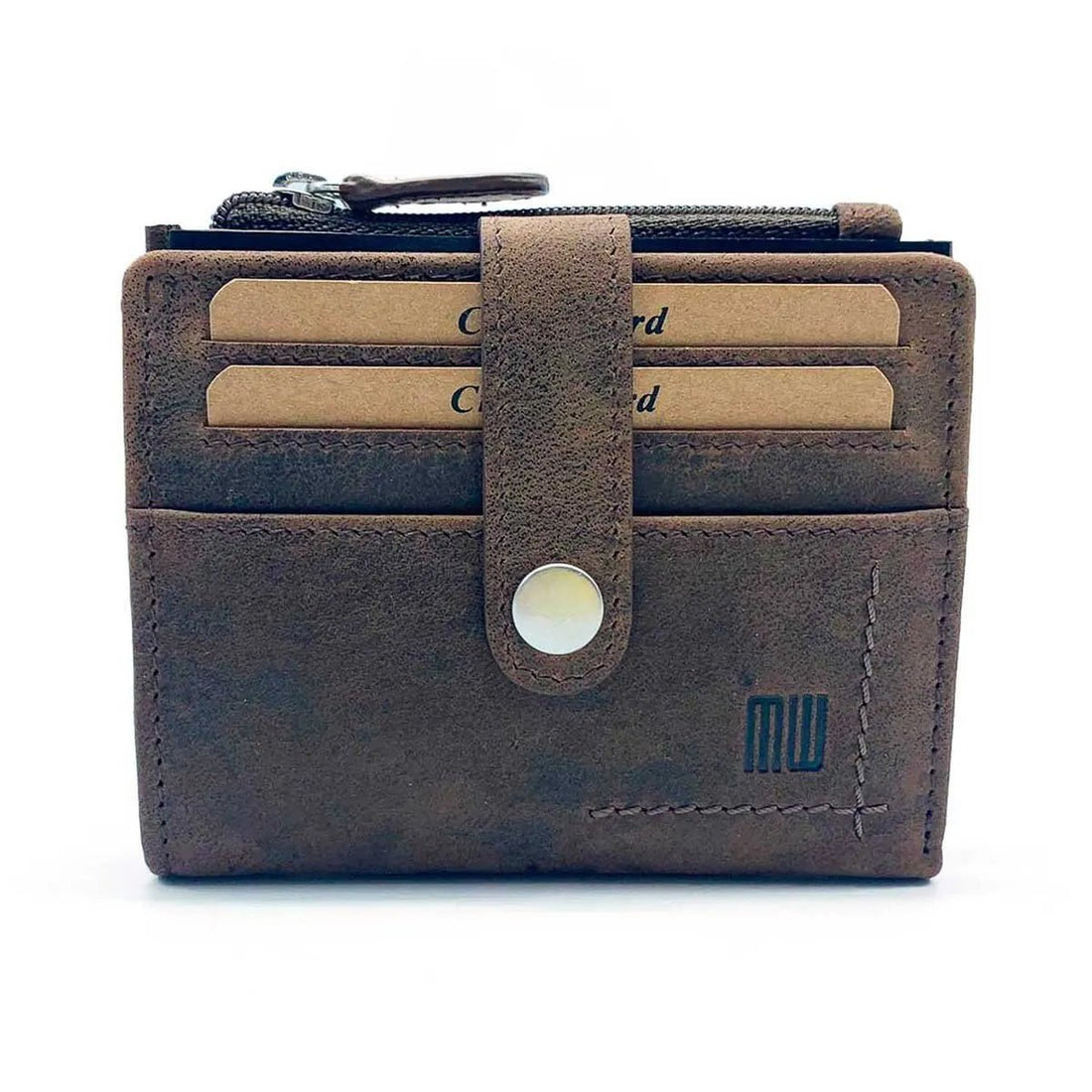 Tarjetero con broche MyWallets Rustic - KimondoShop