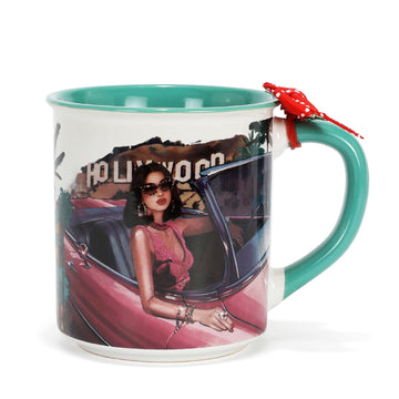 Taza cerámica Nicole Lee Hollywood Drive - KimondoShop