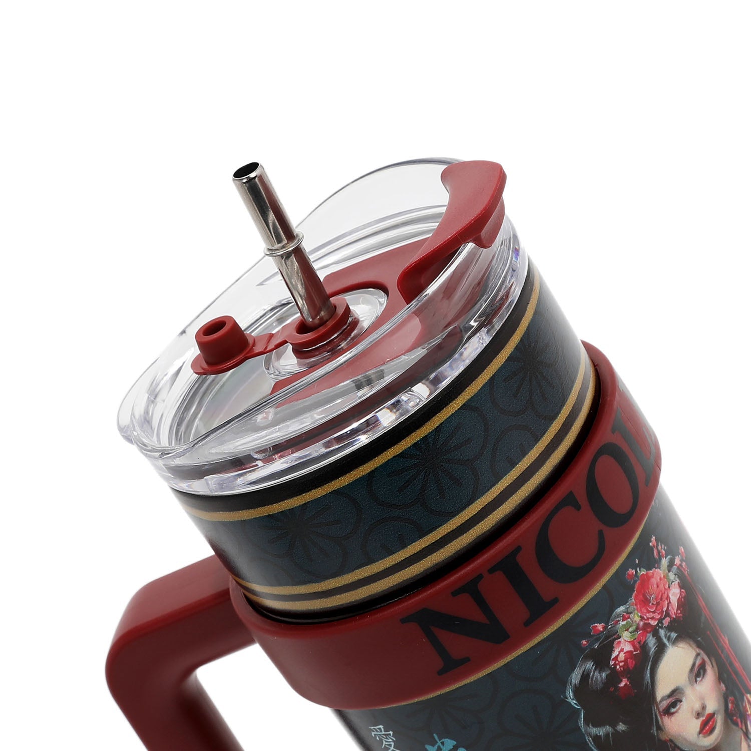 Vaso térmico con asa Nicole Lee Akiko La Belleza - KimondoShop